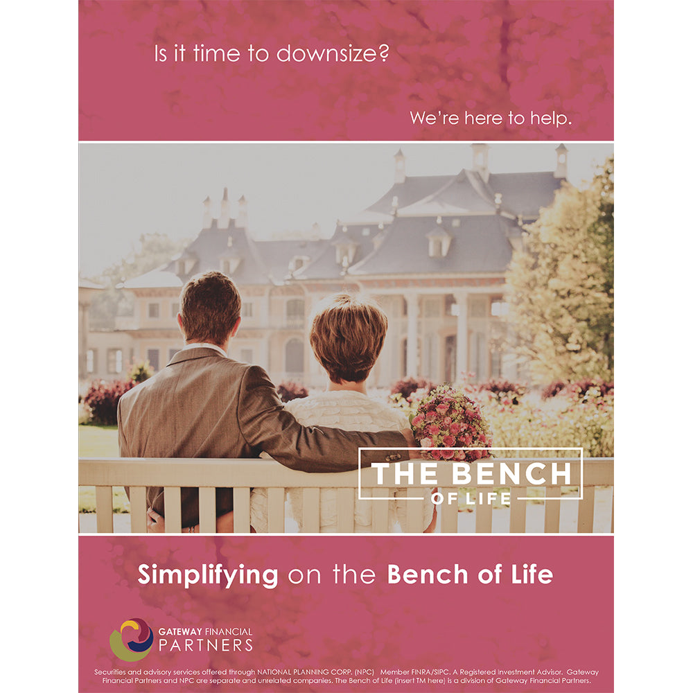 Bench of Life Ad - Downsizing