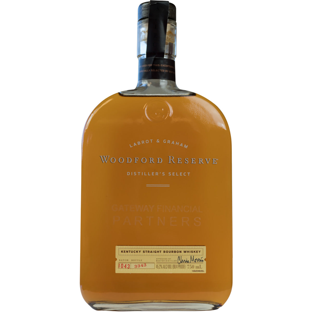 Custom Engraved Woodford Reserve Bourbon 750 ml